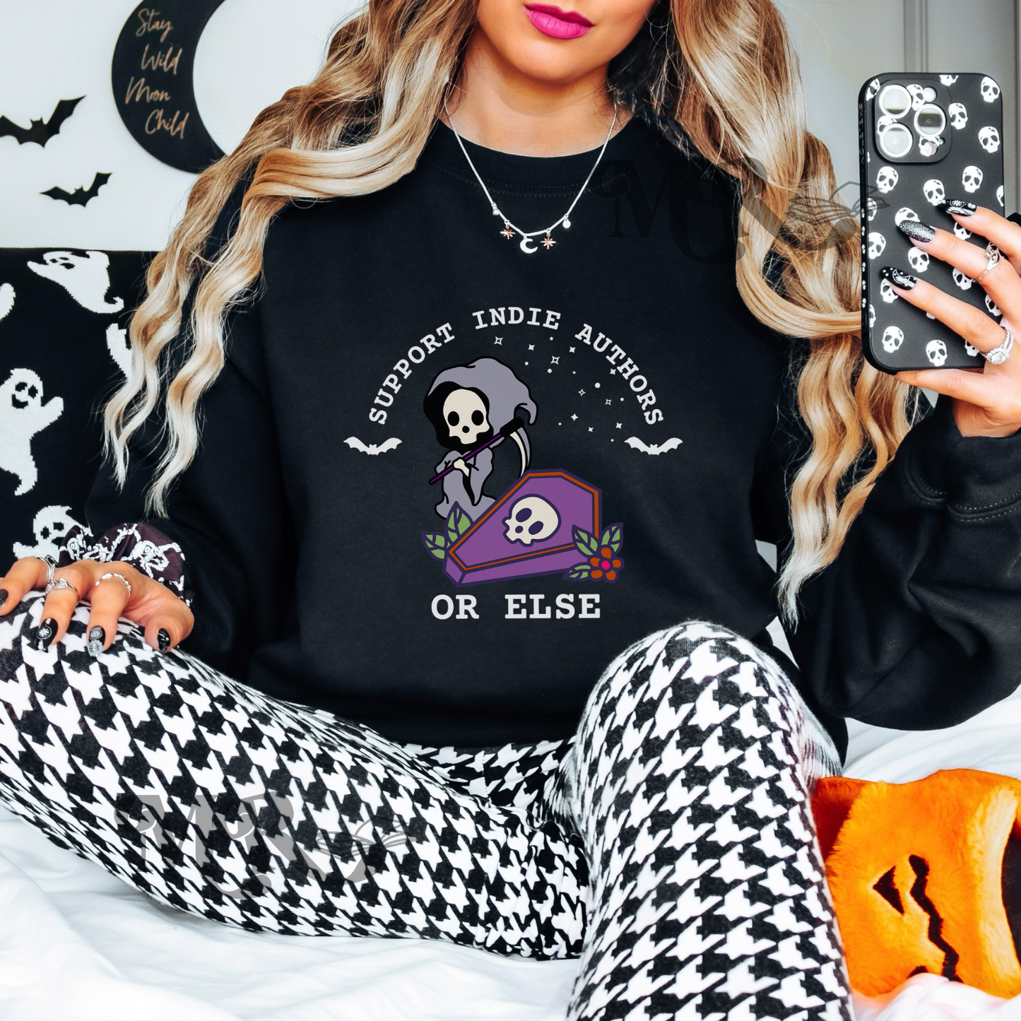 Support Indie Authors... Or Else Sweatshirt