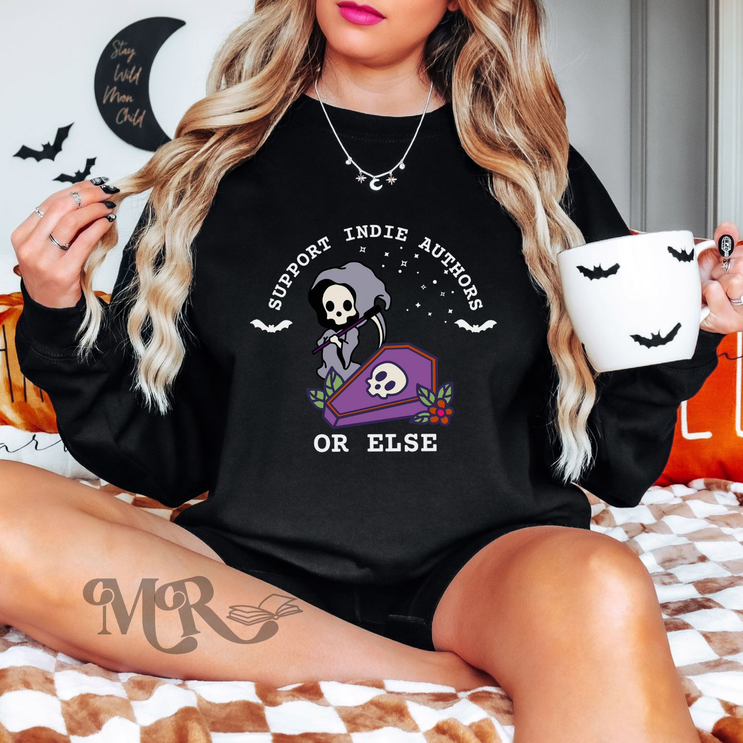 Support Indie Authors... Or Else Sweatshirt