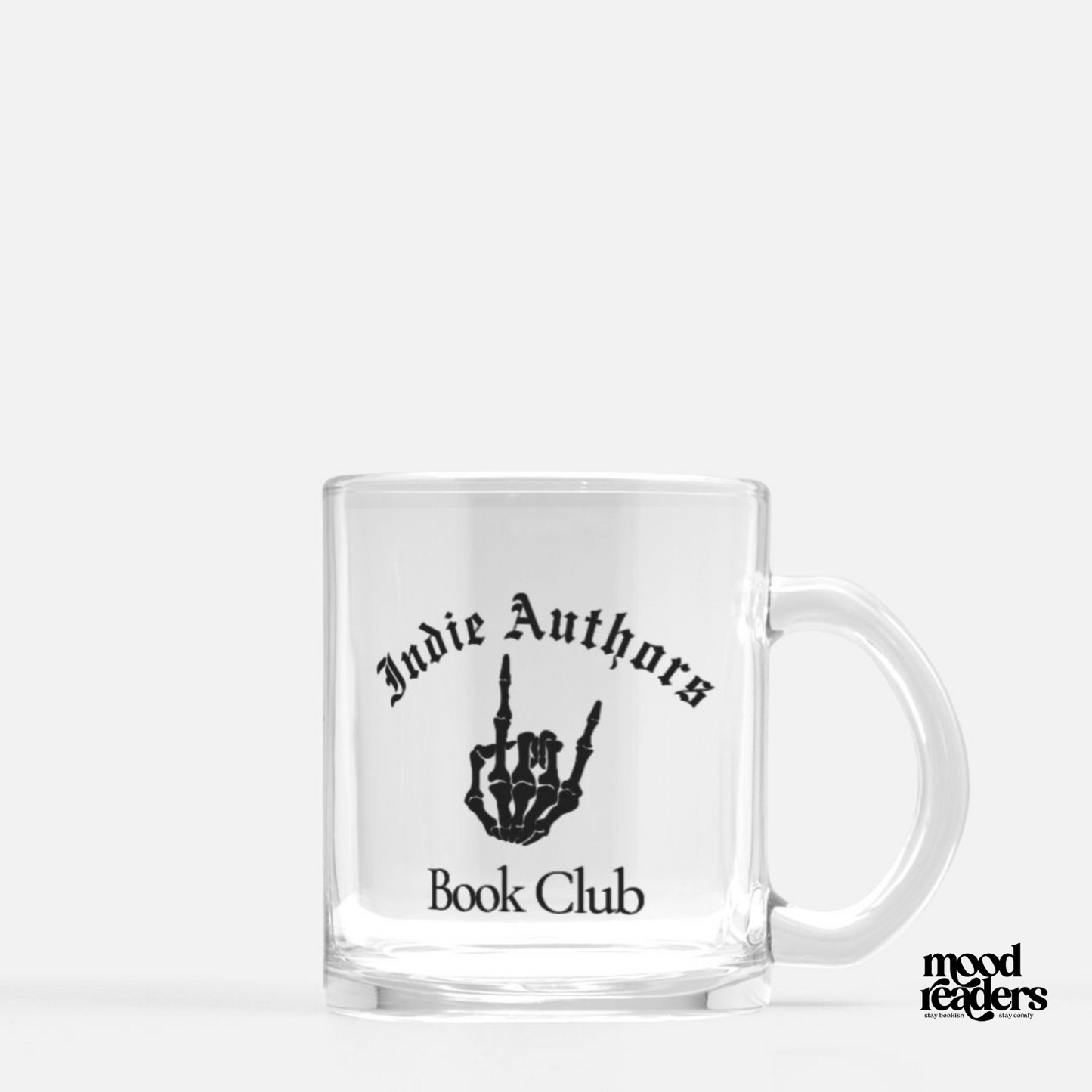 Indie Authors Book Club - Clear Mug 10oz