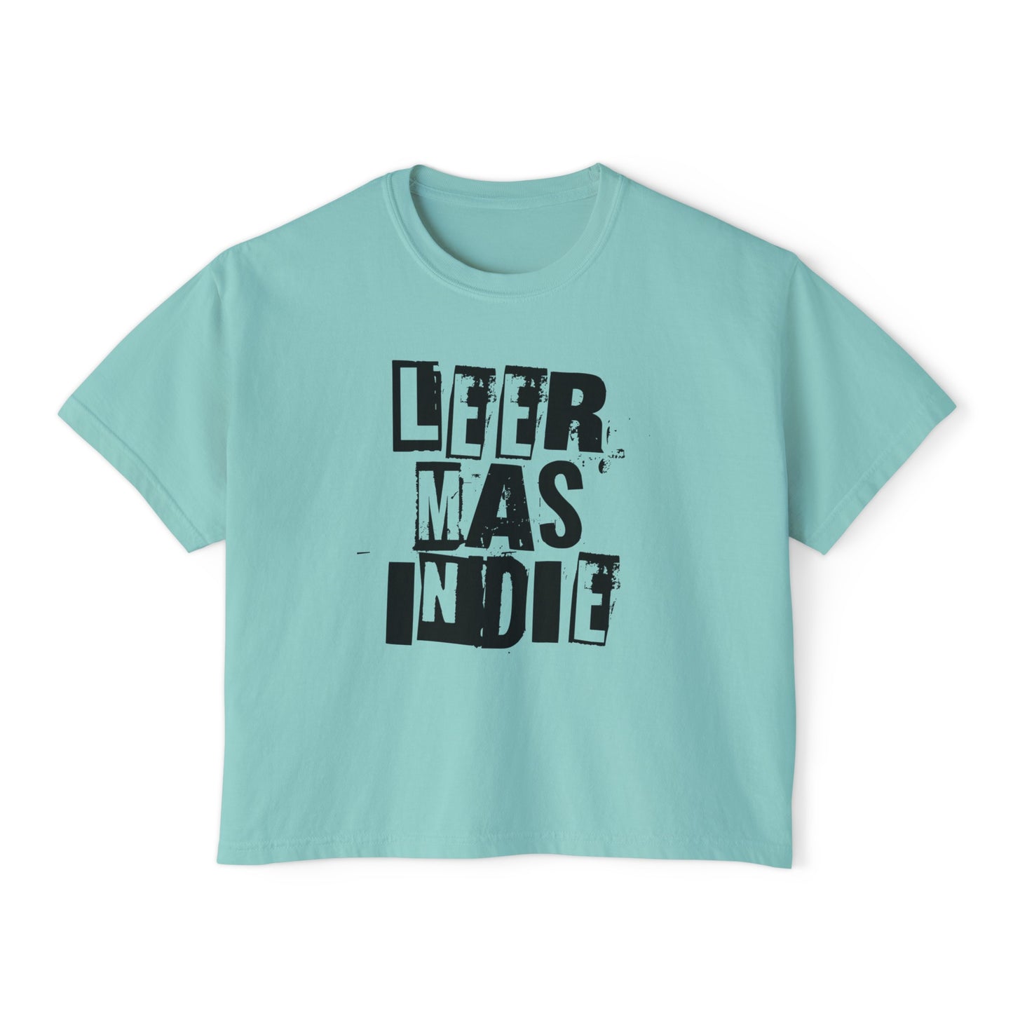 Ransom Style - Leer Mas Indie - Oversized Boxy Tee