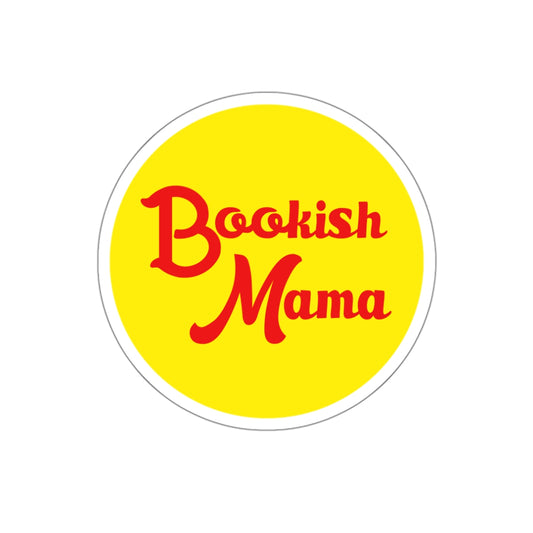 Bookish Mama Sticker - 3x3