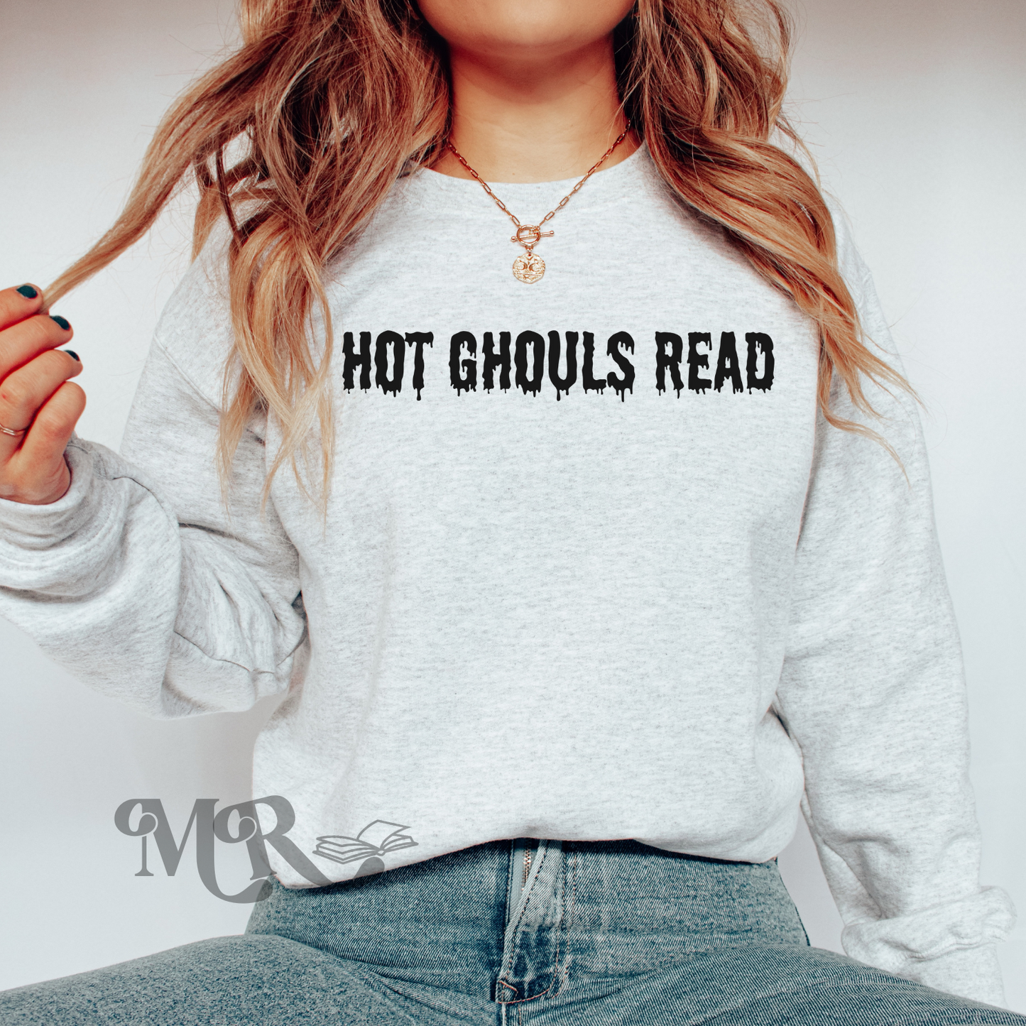 Hot Ghouls Read Sweatshirt