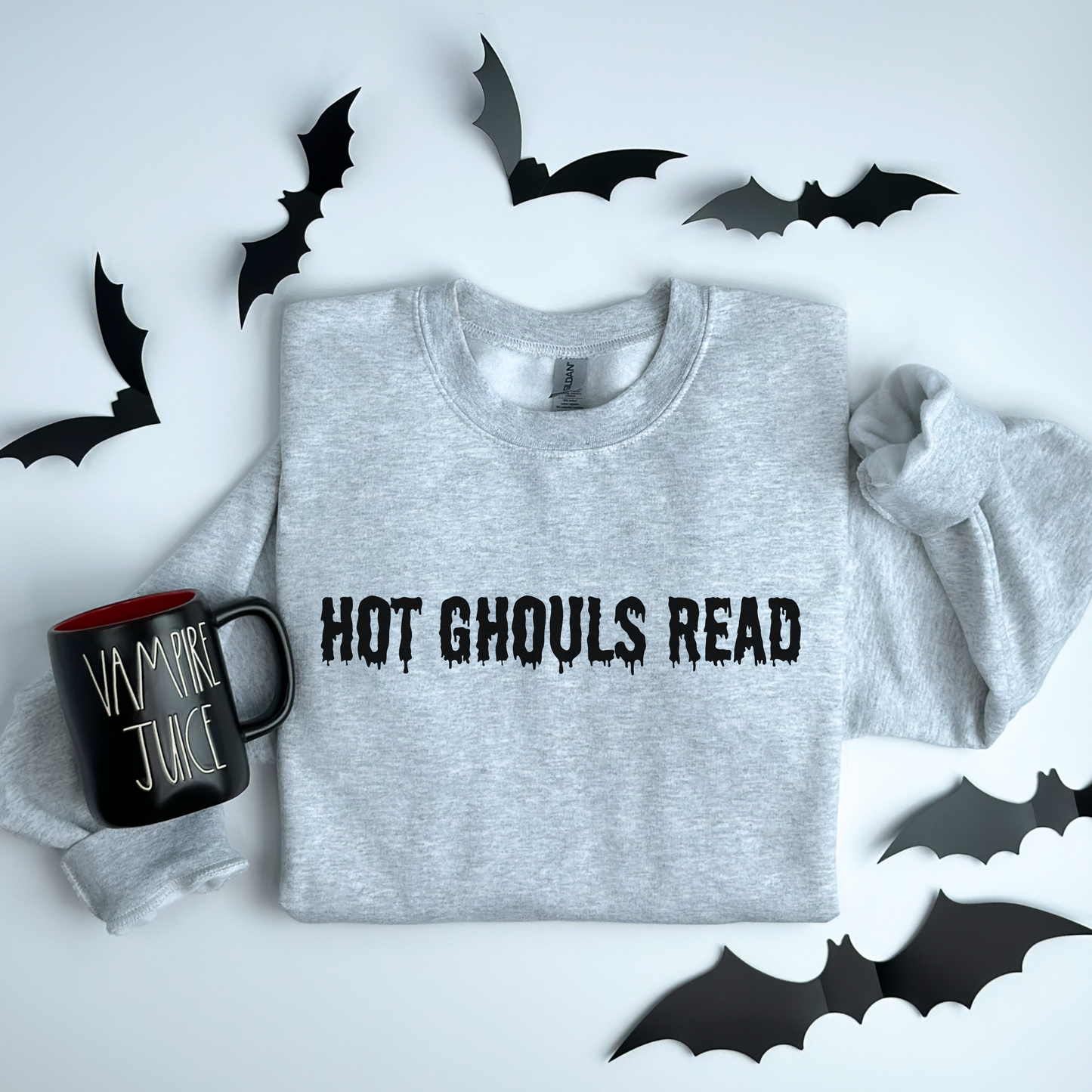 Hot Ghouls Read Sweatshirt